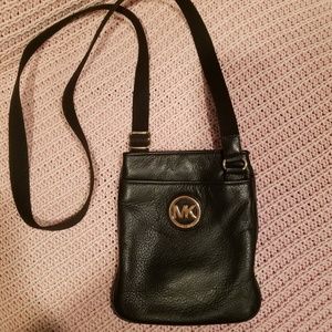 Black crossbody purse